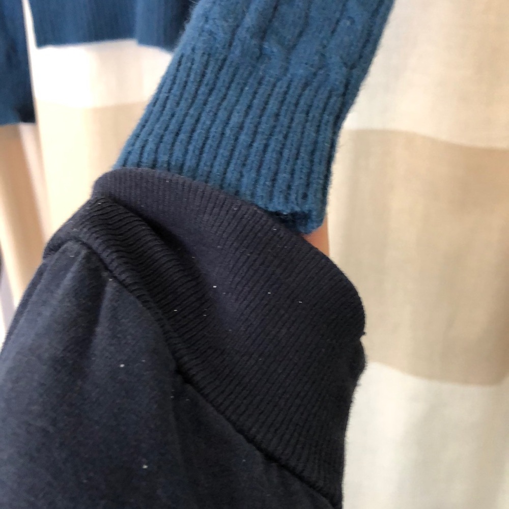 Blue 100% cashmere sweater - Picture 3 of 5